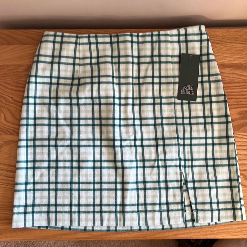 Plaid skirt